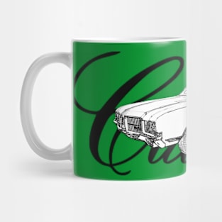 1971 Oldsmobile Cutlass Convertible with Text Mug